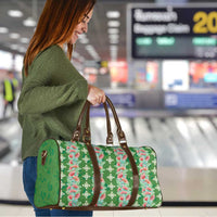 Hawaii Ohia Lehua Travel Bag Tropical Vibes Green