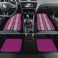 Hawaii Ohia Lehua Car Mats Tropical Vibes Fuchsia