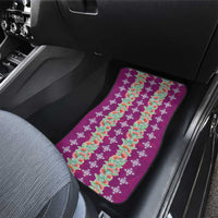 Hawaii Ohia Lehua Car Mats Tropical Vibes Fuchsia