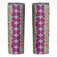 Hawaii Ohia Lehua Skinny Tumbler Tropical Vibes Fuchsia LT05 Fuchsia - Polynesian Pride
