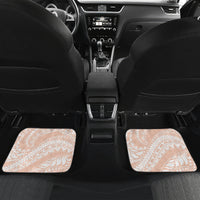 Africa Dashiki Car Mats With Polynesian Pattern Beige Version