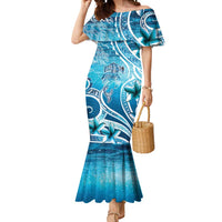 Polynesia World Ocean Day Mermaid Dress Ocean Style