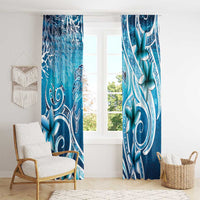 Polynesia World Ocean Day Window Curtain Ocean Style