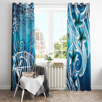 Polynesia World Ocean Day Window Curtain Ocean Style