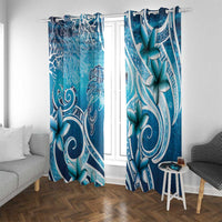Polynesia World Ocean Day Window Curtain Ocean Style