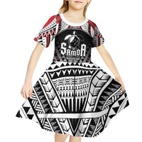 Samoa Independence Day Kid Short Sleeve Dress Proud To Be Samoan
