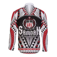 Samoa Independence Day Long Sleeve Button Shirt Proud To Be Samoan