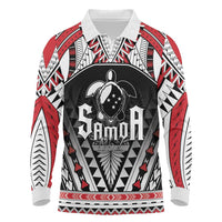 Samoa Independence Day Long Sleeve Polo Shirt Proud To Be Samoan