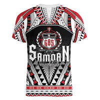 Samoa Independence Day Women V-Neck T-Shirt Proud To Be Samoan