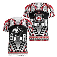 Samoa Independence Day Women V-Neck T-Shirt Proud To Be Samoan