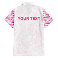 Personalised New Zealand Aotearoa Hawaiian Shirt Nurse Tribal Pink Version LT05 - Polynesian Pride