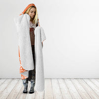 Tonga Tailulu College Hooded Blanket Tongan Kupesi Pattern