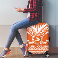 Tonga Tailulu College Luggage Cover Tongan Kupesi Pattern LT05 - Polynesian Pride