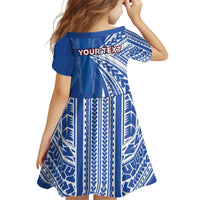 Personalised Hawaii 808 Family Matching Off The Shoulder Long Sleeve Dress and Hawaiian Shirt Unique Style LT05 - Polynesian Pride