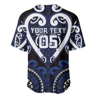 Custom Aotearoa Ngati Tuwharetoa Baseball Jersey Maori Tribal Pattern LT05 - Polynesian Pride
