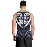 Custom Aotearoa Ngati Tuwharetoa Men Tank Top Maori Tribal Pattern