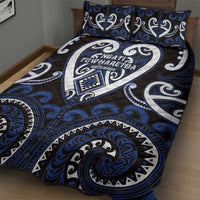 Aotearoa Ngati Tuwharetoa Quilt Bed Set Maori Tribal Pattern