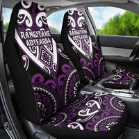 Aotearoa Rangitane Car Seat Cover Maori Tribal Pattern