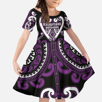 Custom Aotearoa Rangitane Family Matching Mermaid Dress and Hawaiian Shirt Maori Tribal Pattern