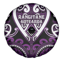 Aotearoa Rangitane Spare Tire Cover Maori Tribal Pattern