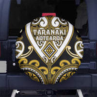 Aotearoa Taranaki Spare Tire Cover Maori Tribal Pattern