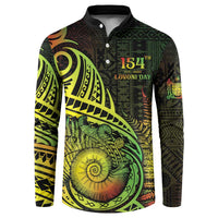 Personalised Fiji Lovoni Day Button Sweatshirt 154th Years