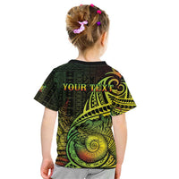 Personalised Fiji Lovoni Day Kid T Shirt 154th Years LT05 - Polynesian Pride
