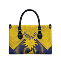 Tokelau Tokehega Day Leather Bag National Badge Special Style - Polynesian Pride