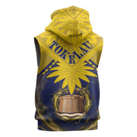 Tokelau Tokehega Day Sleeveless Zip Hoodie National Badge Special Style LT05 - Polynesian Pride