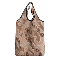 Hawaii Brown Hibiscus Pikake Lei Grocery Bag LT05 - Polynesian Pride