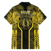 Niue The Rock Family Matching Tank Maxi Dress and Hawaiian Shirt The Island Of The Uga - Polynesian Pride