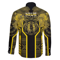 Niue The Rock Family Matching Tank Maxi Dress and Hawaiian Shirt The Island Of The Uga - Polynesian Pride