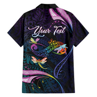 Personalised Polynesia Memorial Family Matching Tank Maxi Dress and Hawaiian Shirt Always Remembered Dragonfly Polynesian Style LT05 - Polynesian Pride