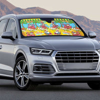 Hawaii Christmas Auto Sun Shade Mele Kalikimaka Tropical Vibes - Polynesian Pride