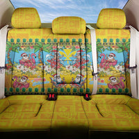 Hawaii Christmas Back Car Seat Cover Mele Kalikimaka Tropical Vibes - Polynesian Pride