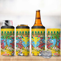 Hawaii Christmas 4 in 1 Can Cooler Tumbler Mele Kalikimaka Tropical Vibes - Polynesian Pride