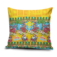 Hawaii Christmas Pillow Cover Mele Kalikimaka Tropical Vibes LT05 Colorful - Polynesian Pride