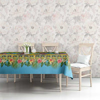 Hawaii Christmas Tablecloth Mele Kalikimaka Tropical Vibes - Polynesian Pride