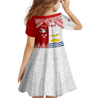 Personalised Tonga And Kiribati Family Matching Off Shoulder Maxi Dress and Hawaiian Shirt Coat Of Arms Polynesian Pattern LT05 - Polynesian Pride