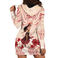 Tahiti Women's Day Hoodie Dress With Polynesian Pattern LT05 - Polynesian Pride