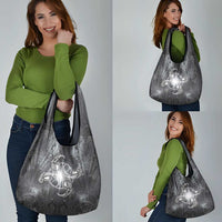 New Zealand Matariki Ururangi Grocery Bag Maori Moko Grey Galaxy