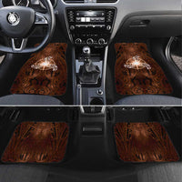 New Zealand Matariki Tupuanuku Car Mats Maori Moko Brown Galaxy LT05 Set 4pcs Brown - Polynesian Pride