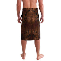 New Zealand Matariki Tupuanuku Lavalava Maori Moko Brown Galaxy LT05 - Polynesian Pride