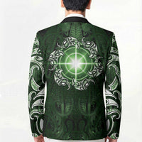 New Zealand Matariki Tupuarangi Blazer Maori Moko Green Galaxy