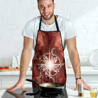 New Zealand Matariki Pohutukawa Apron Maori Moko Red Galaxy