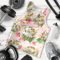 Hawaii Guinea Hula Pig Men Tank Top Funny Tropical Style
