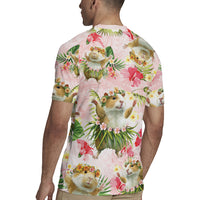 Hawaii Guinea Hula Pig Rugby Jersey Funny Tropical Style