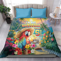 Hawaii Parrot Bedding Set Im Not Waiting Till 5 Oclock - Polynesian Pride