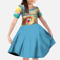 Hawaii Parrot Family Matching Mermaid Dress and Hawaiian Shirt Im Not Waiting Till 5 Oclock