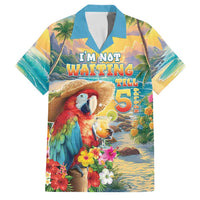 Hawaii Parrot Family Matching Mermaid Dress and Hawaiian Shirt Im Not Waiting Till 5 Oclock